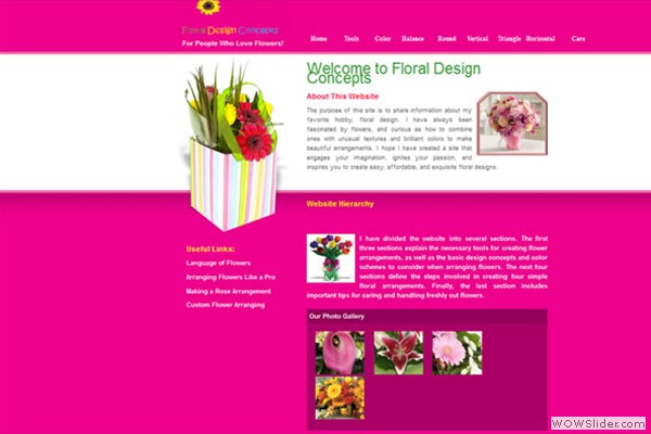 Floral Design Concept